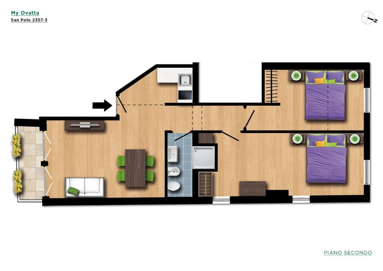 San Polo Design Apartments By Wonderful Italy Venezia Esterno foto